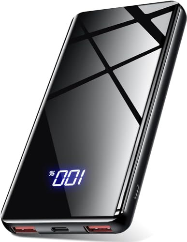 Power Bank 20000mAh PD3.0 QC4.0 22.5W Fast Charging PD20W USB C PowerBank Portable Charger With LCD Display 3 Outputs & 2 Inputs for Smartphones Tablets