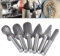 HOHXEN 6 Pieza Fresa Metal Lápices Set, 6mm(1/4'') Mango Largo Conjunto de Herramientas de Perforación para Lijar Archivos Taladrar Metal Pulido Herramientas Rotativas