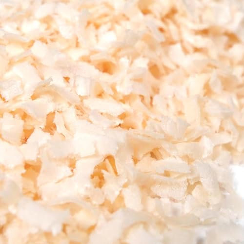 Streuselheld Schnippel Ecru 30g Esspapier-Flocken Streusel zum Dekorieren und Verzieren von Gebäck aller Art wie Torten Kuchen Keksen Zuckerstreusel