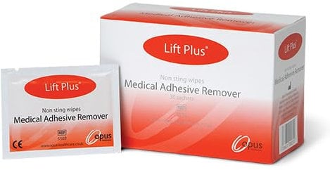 OPUS Medical Remover Wipes x30 - Hypoallergenic, Silicone-Based, Non-Sterile, 30 Count, 0.13 kg