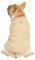 FANSU Hundepullover Twist Weaving Hunde Pullover Waschbar Hundepulli Strick Pullover Hunde Shirt Elastisch Wärme Hunde Pullis, Strickpullover für Corgi Dackel (M,Beige)