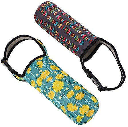 BESTonZON 2piezas Funda Termica para Termo De Funda Aislante para Portabotellas para Usar Viajes Oficina Mantiene Tu Bebida Caliente o Fria