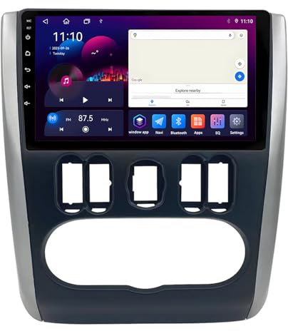 Radio Android de 13, Pantalla táctil Doble DIN, Controles en el Volante, CarPlay, cámara Trasera AHD, navegación GPS, S2 2G+32G, Ideal para actualizar tu vehículo.