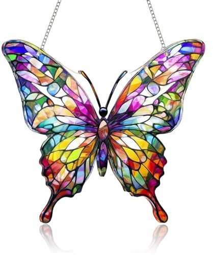Mariposa para ventana, acrílico, decoración para ventanas, mariposas, estética, decorativa, decoración para ventana, decoración para todo el año, decoración moderna para ventana, balcón, jardín, salón