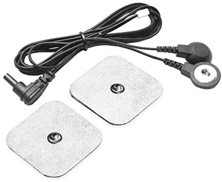 Beurer 647.05 Zubehörset für EMS-Geräte EM 32/37/39, bestehend aus 2 Elektroden + 1 Anschlusskabel