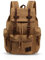 FANDARE Retro 15.6 Pulgadas Mochila para Portátil Portátil Portátil Al Aire Libre Viaje Trabajo Estudiante Senderismo Bolsas Escuela Daypack Lona, Caqui A, Medium, Mochila de Ocio