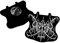 Unholy War - Logo - Pin Anstecker | Black Metal Badge Rocker Kutte Biker-Weste Button Metal-Pin Metall-Anstecker