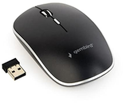 Mouse USB Optical WRL/Black MUSW-4B-01 Gembird