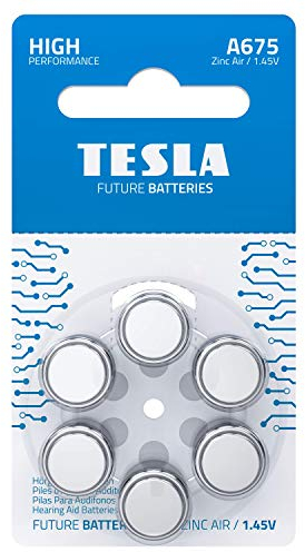 Hörgeräte A675 Zink-Luft-Batterie (PR44/Blister/6 Stck)