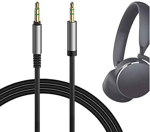 GEEKRIA Audio Cable Compatible with AKG Y600NC Y500, Y50, N60NC/700NC/700NC M2, N60, Y50BT, Y45BT, N90Q Headphones, 2.5mm to 3.5mm Replacement Stereo Cord (4 ft/1.2 m)