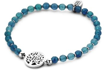 CO88 Bracciale Albero della Vita Blue Jade ips