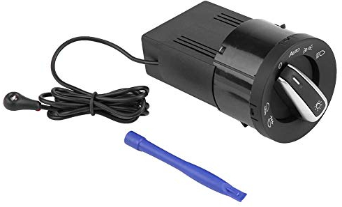 Interruptor de Luces Automático con Sensor de Luz Original - Compat. con MK4/B5/9N3/SEAT | 3 Modos | 1C0941531/3BD941531A | Instalación Sencilla