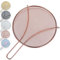 Evanda Écran d’éclaboussures en or rose de 30 cm pour la cuisson, maille fine en acier inoxydable pour poêle, protège-graisse pour casserole pour arrêter les éclaboussures d’huile chaude