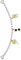 Julie Julsen frei JJCG28366-2 Damen Uhrenkette Charming Edelstahl Bicolor Gold