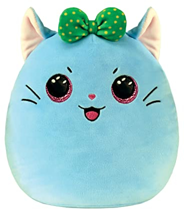 TY Beanie Boos- Squish a Boo Kat Kirra-35 cm, grün, 2009315