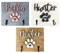 Ozinna Personalisierte Hundeleine-Halter für Wand Hundeleine Schlüsselhalter Individuelle Leinenhalter Wandhalterung für Eingangsbereich Bauernhaus Hundeartikel Aufbewahrungs-Organize (Stil 3)