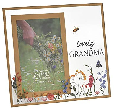 Widdop and Co Cadre photo en verre Motif floral Grandma 122 x 152 cm