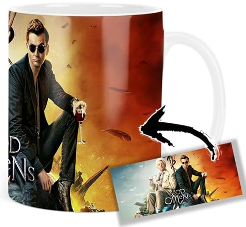 Good Tasse Omens David Tennant Michael Sheen Tasse Keramikbecher Mug