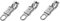 Healeved 3pcs Professional Quick Release Hook Snap 102mm for Outdoor Activities