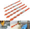 Generic Multifunktionale Bohrer große Härte Unbesiegbar 5PCS (DREIECK-OVERLORD BOHRER (ORANGE))