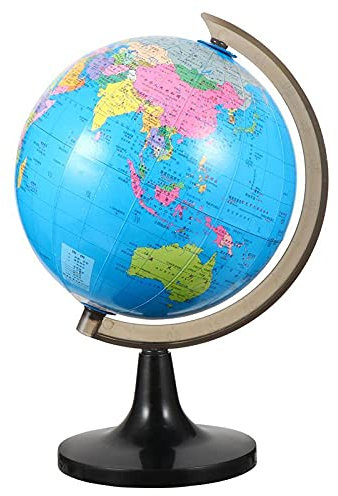 Globus 1-teiliger pädagogischer Weltglobus mit Ständer für Erwachsene,geografischer Desktop-Globus,Desktop-Weltglobus