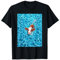 Lustige Kuh im Pool Wasser schwimmen süße Mama Papa Kinder T-Shirt