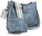 VIMUTI Handtasche Damen Mittelgroß Umhängetasche Crossbody Bag mit Breiter Gurt Schultertasche Hobo Bag veganem Leder Tasche 2 Schulterriemen Kartenschlitz Reisetasche