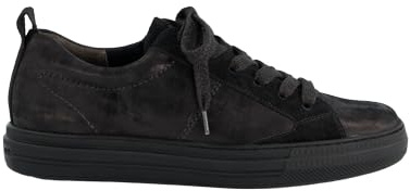 Paul Green Sneaker 5416-108, Rauleder, Schwarz, Damen