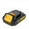 Batterie Li-ion DCB203 18 V 20 V 3,0 Ah compatible avec les outils Dewalt Max 205 DCB206 DCB204 DCB200 DCB182 DCB180 DCB230 DCD DCF DCG Series(1 Pack 3.0Ah-Black)