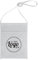 pubblienne 50 Tasca Portabicchieri Personalizzata con Logo o Scritta - Sacca Porta Calici in TNT Personalizzabile Stampa Monocromatica - Porta Bicchieri Idea Regalo (Bianco, 50 Personalizzato)