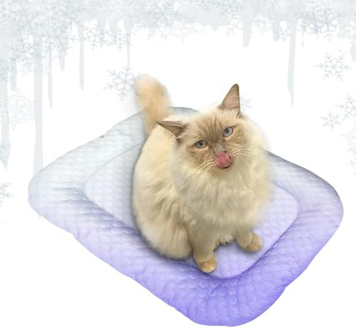 Generisch Cooling Mat for Dogs, Silk Underlay for Pet Sleeping Place - Heat Dissipation Pet Sleeping Accessories for Cage Floor Sofa Indoor Home and Outdoor Use