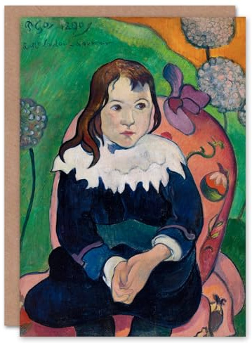 Artery8 Paul Gauguin Art Card Mr Loulou Young Boy Portrait