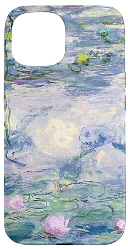 Hülle für iPhone 15 Monet's Seerose Blumenmalerei Sommer Ästhetik
