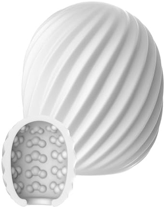 ToyJoy Spiral Magic Feel Stroker Small Masturbator - TPE, Weiß