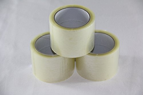 0,07 Euro/m 3 Rollen Klebeband transparent leise 75 mm x 66 m PP Acrylat 28 mµ Folie Packband Low noise gute Klebekraft