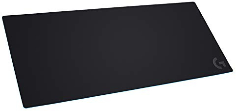 Logitech G840 XL Tappetino Mouse Gaming in Tessuto, Mouse Pad 400x900 mm, Spessore 3 mm, Superficie Orientata alle Prestazioni, Basso Attrito, Solida Base in Gomma, Portatile, Nero