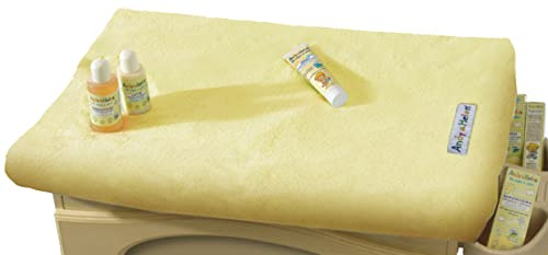 Andy & Helen Copri fasciatoio Universale con angoli elasticizzati in spugna 100% cotone Giallo