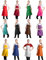 CWFUN 12pack Aprons Bulk for Women Men Waterproof apron for Cooking Baking Kitchen Restaurant Crafting Painting Apron- Bulk Aprons for Girls Waiter Waitress Apron,(Multicolours)