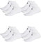 adidas 12 Paar Performance No Show Sneaker Socken Unisex Kurzsocke, Farbe:White, Socken & Strümpfe:43-45