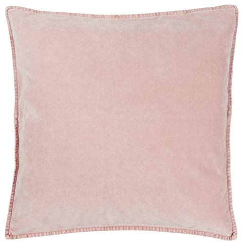 IB Laursen Kissenhülle SAMT ROSA Velour Kissen 50x50 Kissenbezug Zierkissen