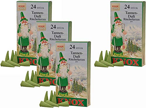KNOX Räucherkerzen - Made in Germany (4er Pack (Tanne))