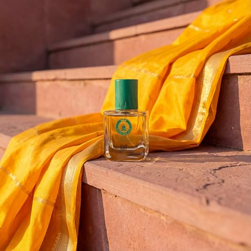 Patchilai - Indien - FiiLiT Parfum du Voyage - Eau de Parfum Chypre-Holzig Unisex - Patchouli, Weihrauch, Benzoe - Nachfüllbarer Flakon, 100% natürlichen Ursprungs, Vegan, Made in France - 50 ml