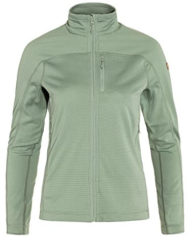 Fjällräven Damen Abisko Lite Fleece Jacket W Fleece, Misty Green, L