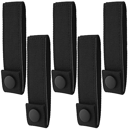 5 Stück MOLLE Gurte, MOLLE-Gurtband Praktische MOLLE-Rucksackgurte Nylon Schnappgurt MOLLE-Befestigungsgurte Zubehör Gurtverbinder für MOLLE