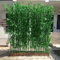 Bambou Artificiel Plante Plantes Artificielles de Barrière de Jardin de Patio, Faux Bambou de Pont Avant Extérieur avec Base en Bois, Séparateurs de Mur de Verdure pour Spa de Bureau à Domicile (Colo