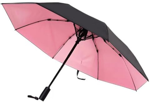 pulunto 2 in 1 Umbrella with Fan, UV Blocking Umbrella with Fan, Umbrella With Fan For Summer, Umbrella USB Fan Sunproo Rechargeable