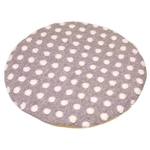 Sitzkissen Esszimmerstuhl, Sitzkissen KüChenstuhl 40 * 40cm Runden Aus Memory-Schaum Waschbar Mit ReißVerschluss FüR Wohnzimmer, Terrasse, Auto, Garten, Drinnen, DraußEn Gray 2PCS