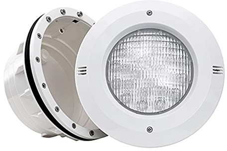 Lumières LED sous-marines de piscine avec ABS PAR56 12 V AC Spots Ampoules IP68 étanche pour piscine Blanc chaud 24 W