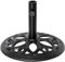 Outsunny Base Redonda para sombrilla 11,5 kg, Base de Hierro Fundido para sombrilla de Exterior, para mástil Ø 38 y 48 mm, Base para sombrilla de jardín Patio terraza, Ø 45 x 33,5 cm, Negro