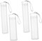 Operitacx 4pcs Transparent Storage Tubes for Watercolor Brushes Art Supplies Extendable Paint Brush Holder Portable Organizer for Makeup Artist Travel and Painting Tools